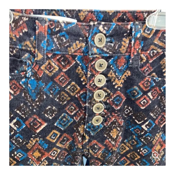 Antropologie Pilcro Pant Women 26
Rust Tribal Corduroy Hi Rise Skinny
Button Fly - Picture 1 of 7
